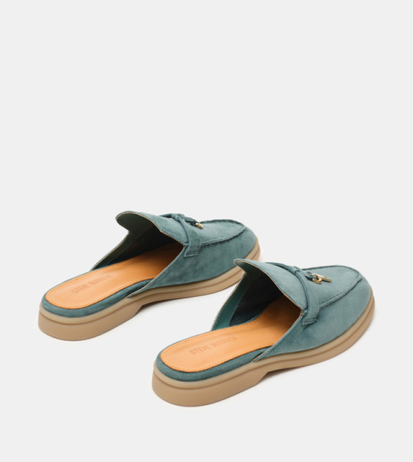 ستيف مادن  Slip-Ons - أخضر سهل الارتداء