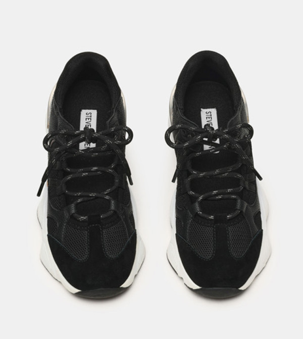 Steve Madden  start-at-the-bottom-w - BLACK Low Top