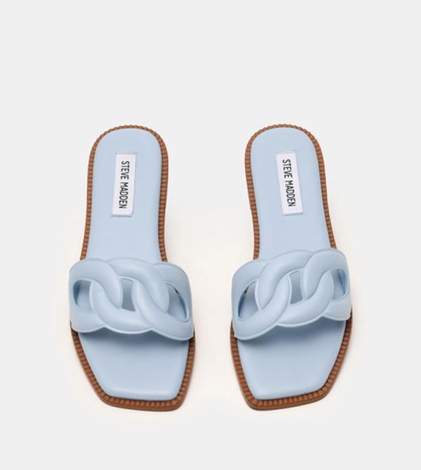 ستيف مادن ستيف مادن - أزرق Flat Sandals