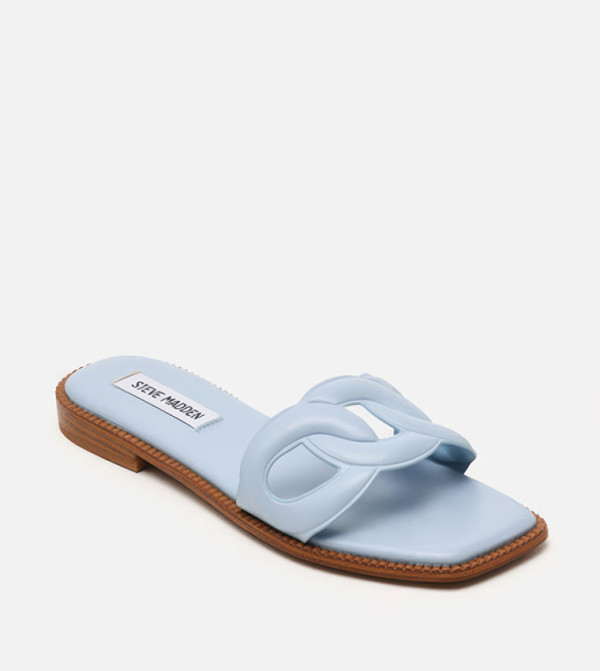 ستيف مادن ستيف مادن - أزرق Flat Sandals