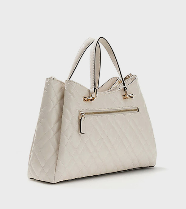 Guess Satchel Bags - Cream Satchel Bags