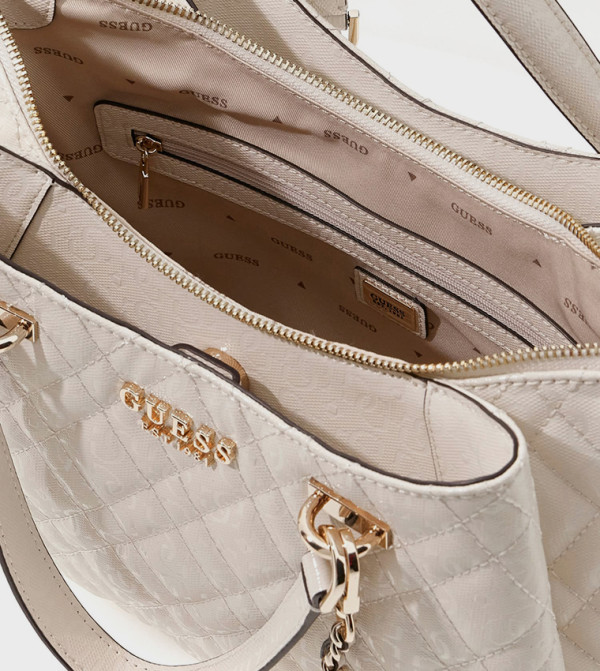 Guess Satchel Bags - Cream Satchel Bags