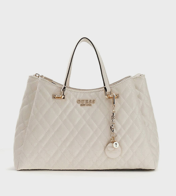 Guess Satchel Bags - Cream Satchel Bags