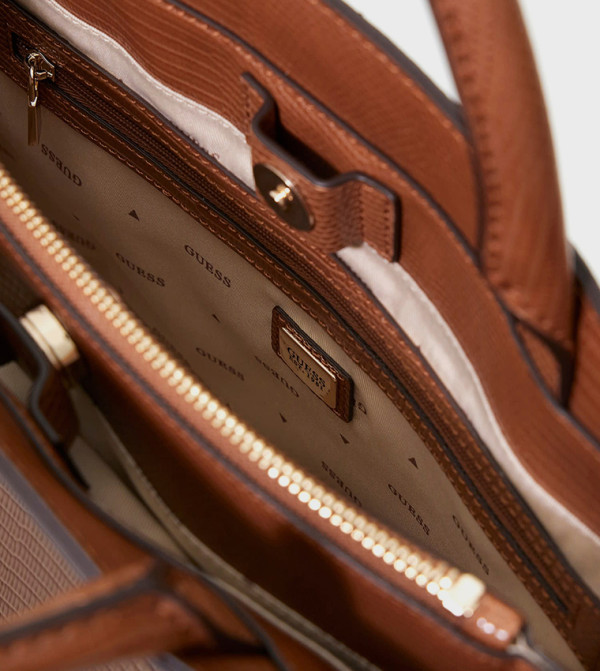 Guess  Satchel Bags - Tan Satchel Bags