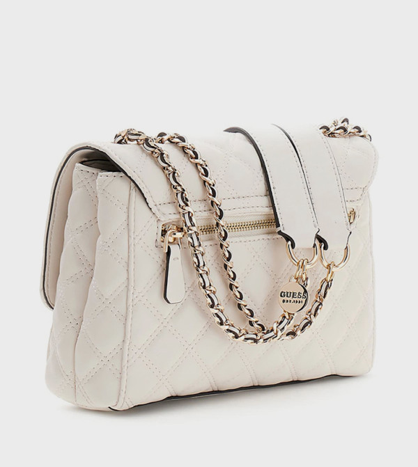 Guess Bags - Cream Shoulder bags