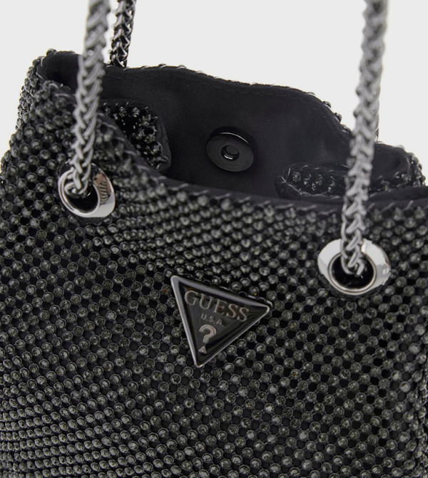 Guess  Shoulder Bags - Black Shoulder bags