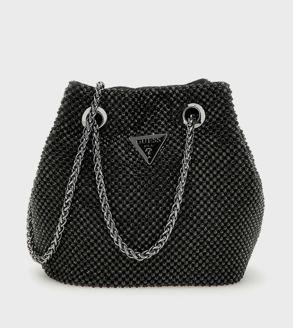 Guess  Shoulder Bags - Black Shoulder bags