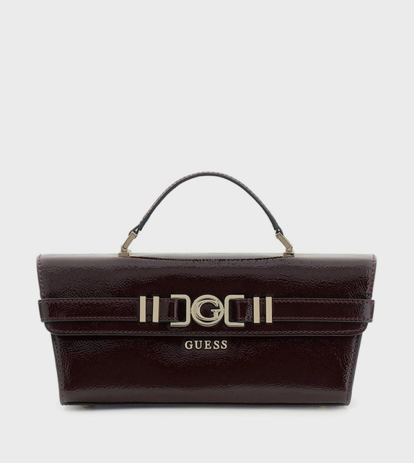 Guess  Bags - Burgundy Handheld Bags