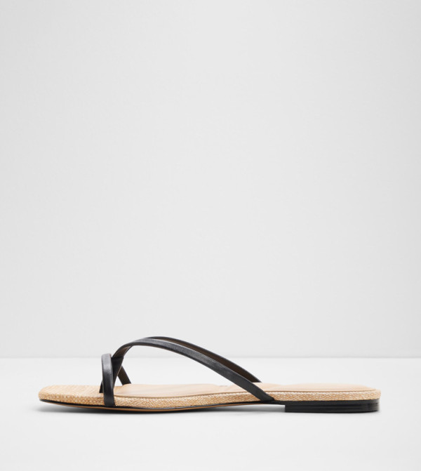 Aldo  Sandals - BLACK Flat Sandals