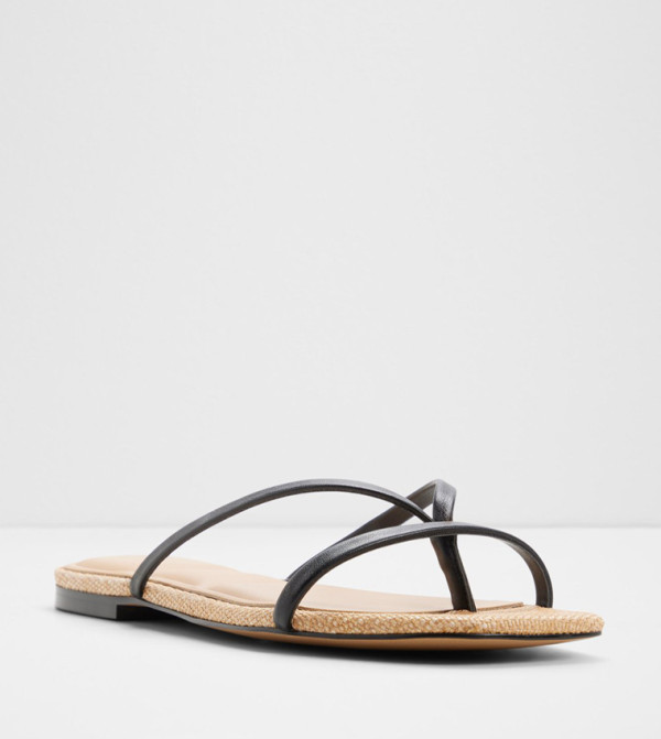 Aldo  Sandals - BLACK Flat Sandals
