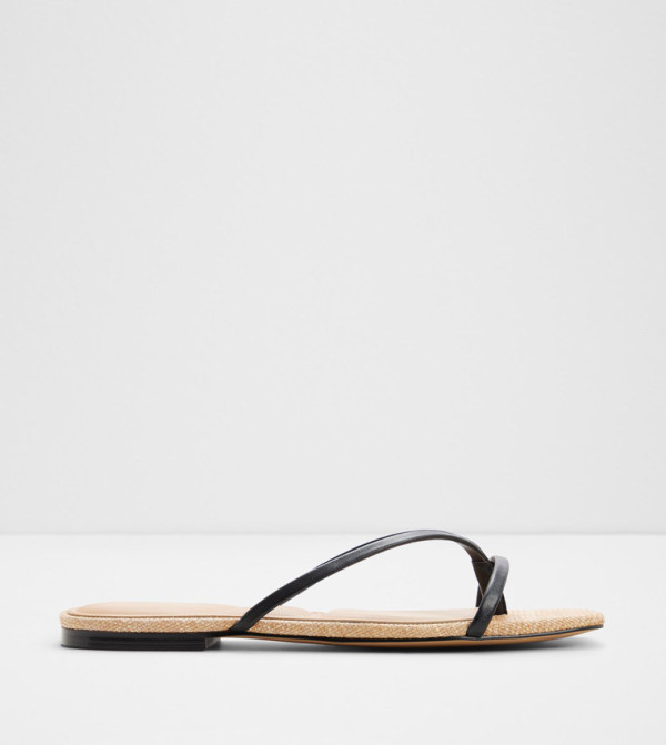 Aldo  Sandals - BLACK Flat Sandals