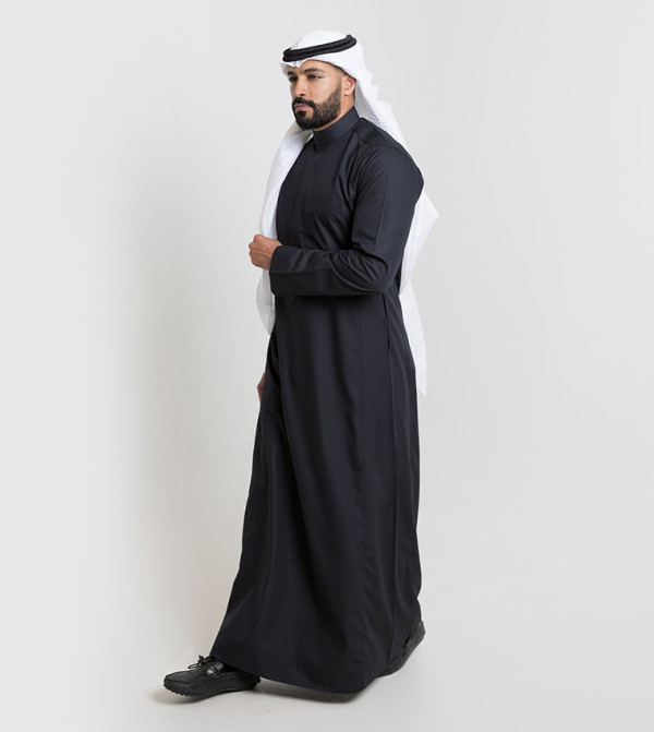 الشياكة الشياكة - أسود Kandura