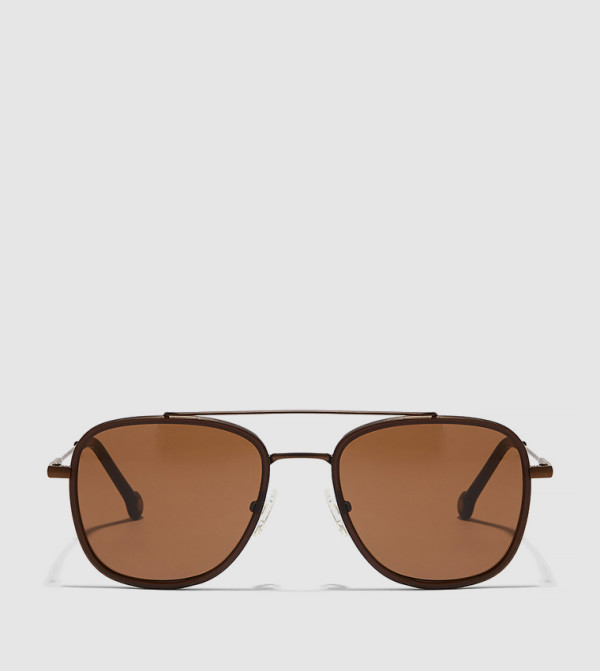 30 سندايز 30 سندايز - بني  Square Sunglasses