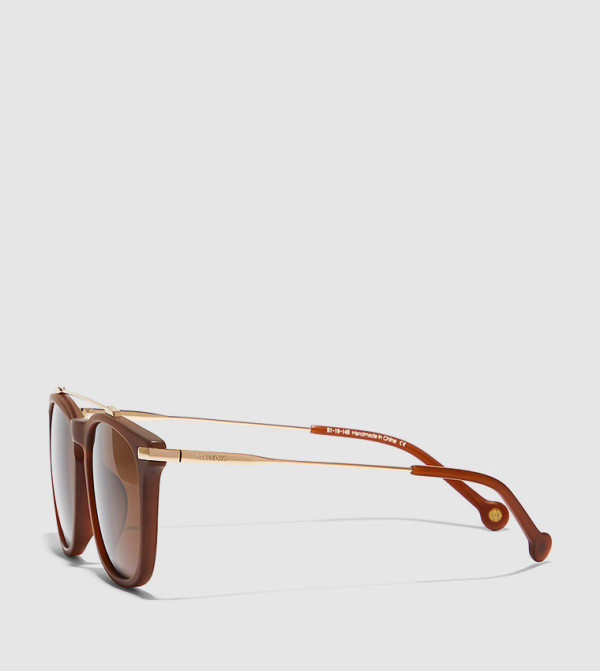 30Sundays 30Sundays - Brown Square Sunglasses
