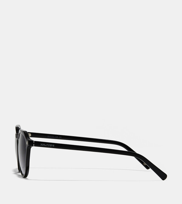 30Sundays  Round Sunglasses - Black Round Sunglasses