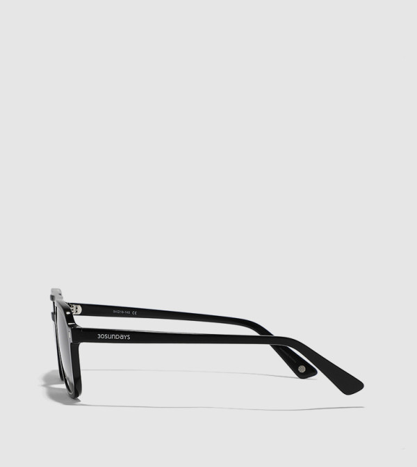 30Sundays  Square Sunglasses - Black Square Sunglasses