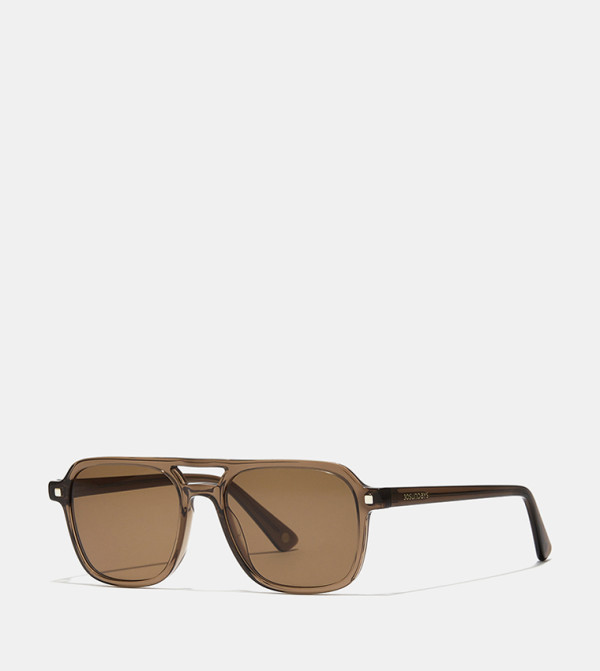 30Sundays  Square Sunglasses - Brown Square Sunglasses
