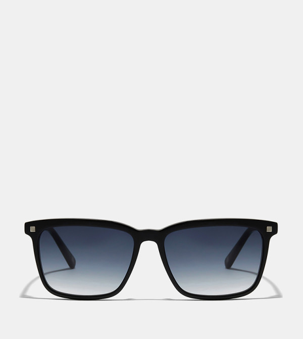 30 سندايز  نظارات شمسية - أسود Square Sunglasses