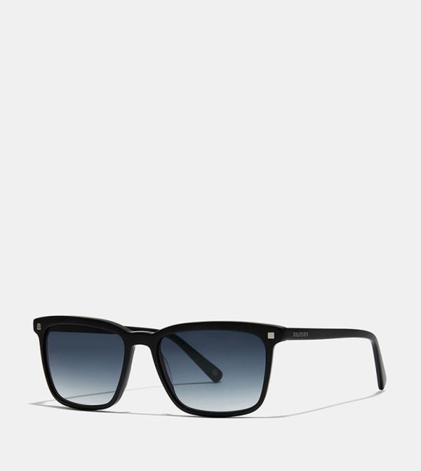 30 سندايز  نظارات شمسية - أسود Square Sunglasses