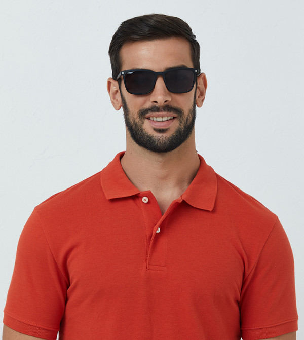 30 سندايز 30 سندايز - أسود Square Sunglasses