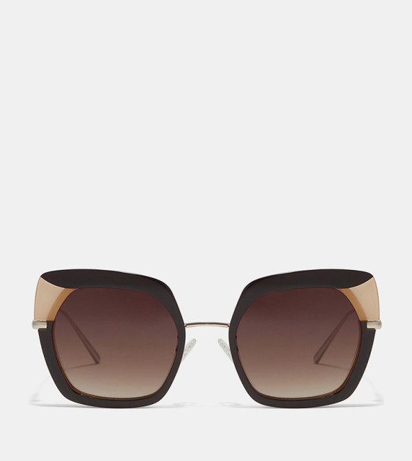 30Sundays  Butterfly - Brown Retro Sunglasses