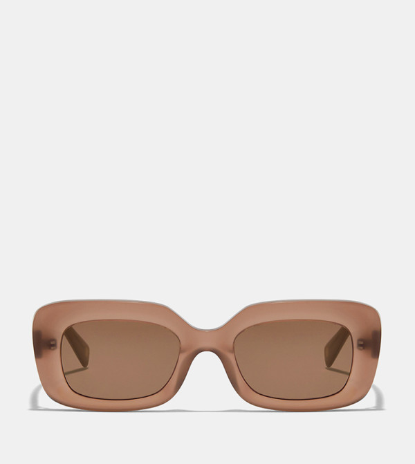 30Sundays 30Sundays - Beige Square Sunglasses