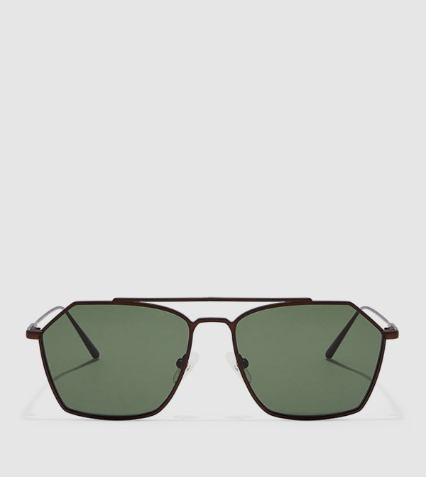30Sundays Retro Sunglasses - Brown Retro Sunglasses