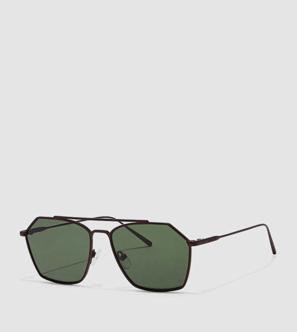 30Sundays Retro Sunglasses - Brown Retro Sunglasses