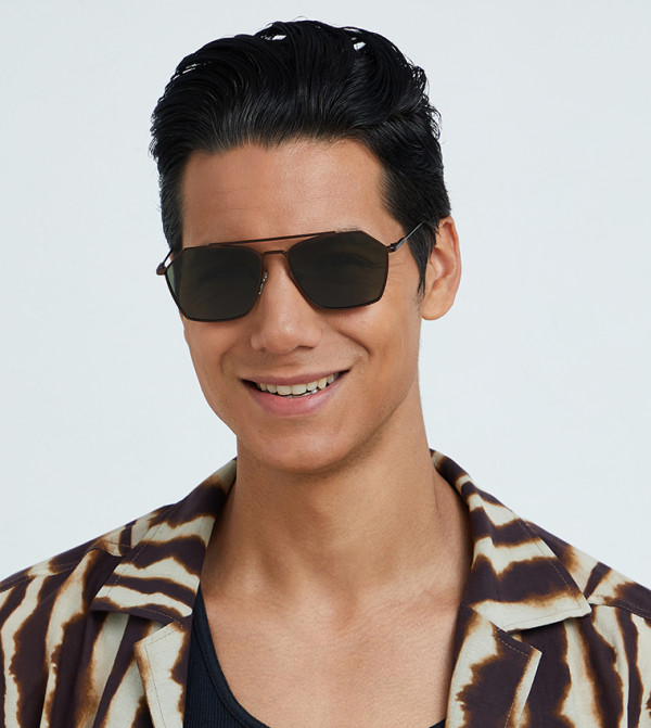 30Sundays Retro Sunglasses - Brown Retro Sunglasses