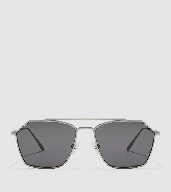 30Sundays Retro Sunglasses - Silver Retro Sunglasses