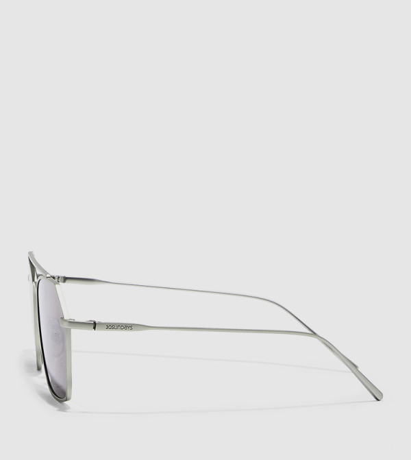 30Sundays Retro Sunglasses - Silver Retro Sunglasses