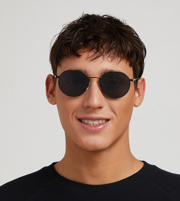 30 سندايز  نظارات شمسية ريترو - أسود Retro Sunglasses