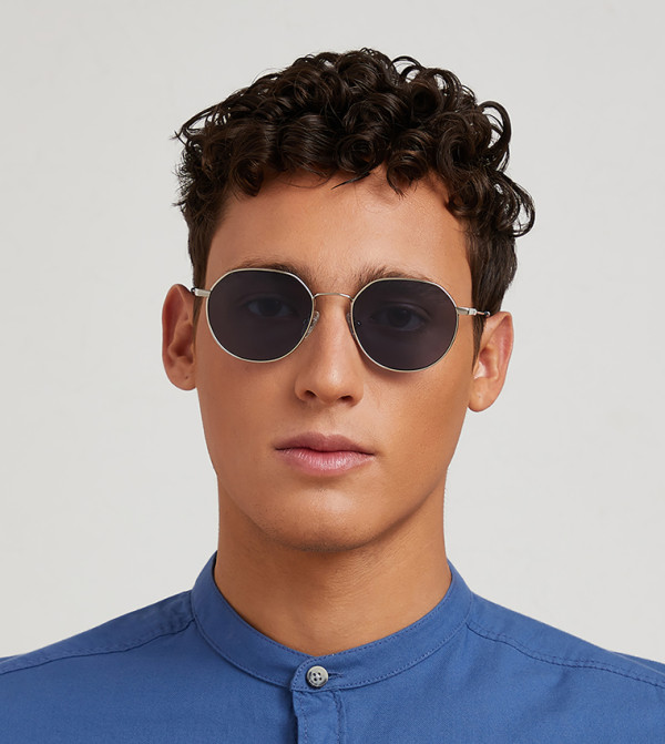 30Sundays Retro Sunglasses - Silver Retro Sunglasses