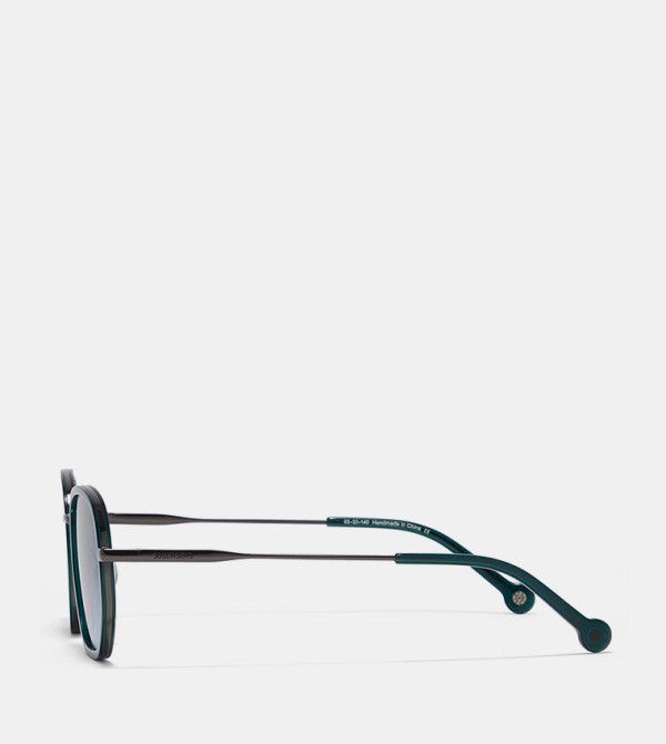30 سندايز  نظارات شمسية دائرية - أزرق Round Sunglasses