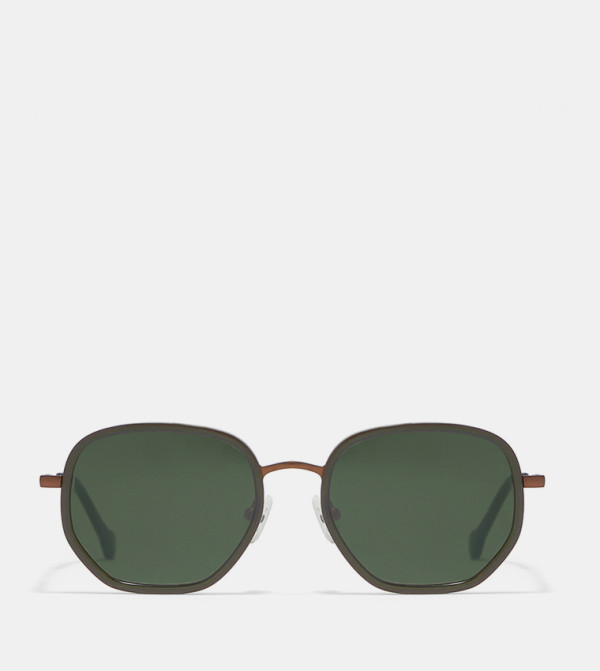 30 سندايز  نظارات شمسية دائرية - أخضر Round Sunglasses