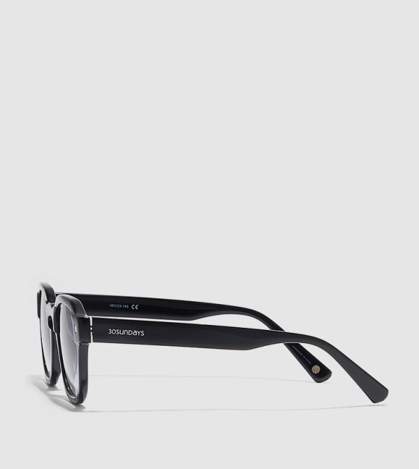 30 سندايز 30 سندايز - أسود Square Sunglasses