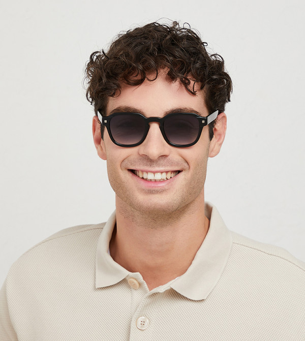30 سندايز 30 سندايز - أسود Square Sunglasses
