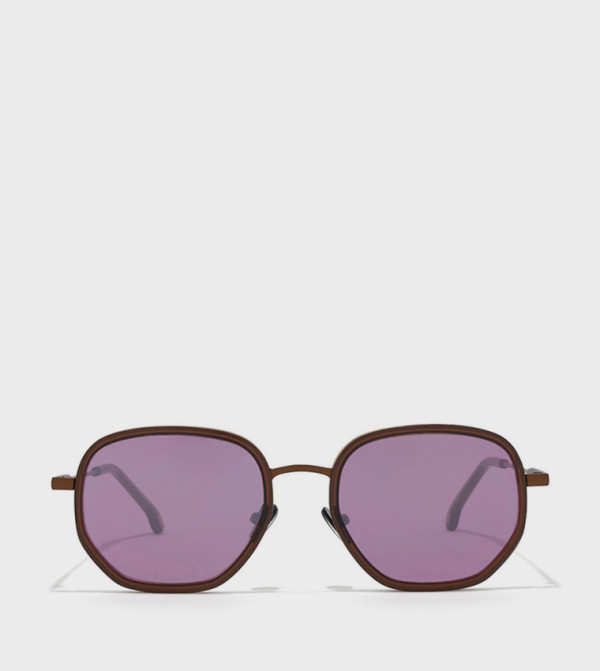 30Sundays  Round Sunglasses - Brown undefined