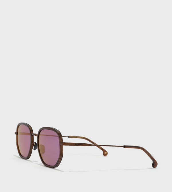 30Sundays  Round Sunglasses - Brown undefined