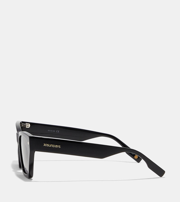 30Sundays 30Sundays - Black Retro Sunglasses