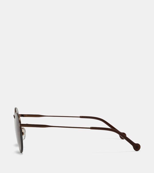 30Sundays  Sunglasses - Brown Round Sunglasses