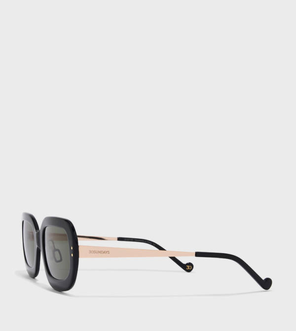 30Sundays 30Sundays - Black Square Sunglasses