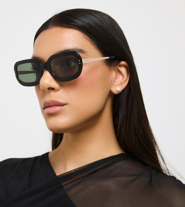 30Sundays 30Sundays - Black Square Sunglasses