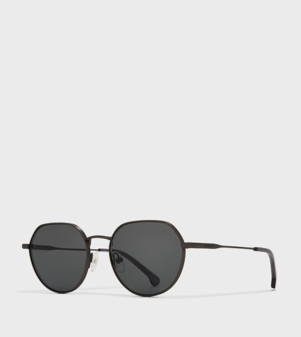 30Sundays  Round Sunglasses - Grey Round Sunglasses