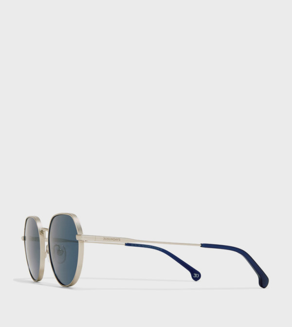 30Sundays  Round Sunglasses - Blue Round Sunglasses