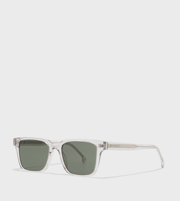 30 سندايز  نظارات شمسية - شفاف Square Sunglasses