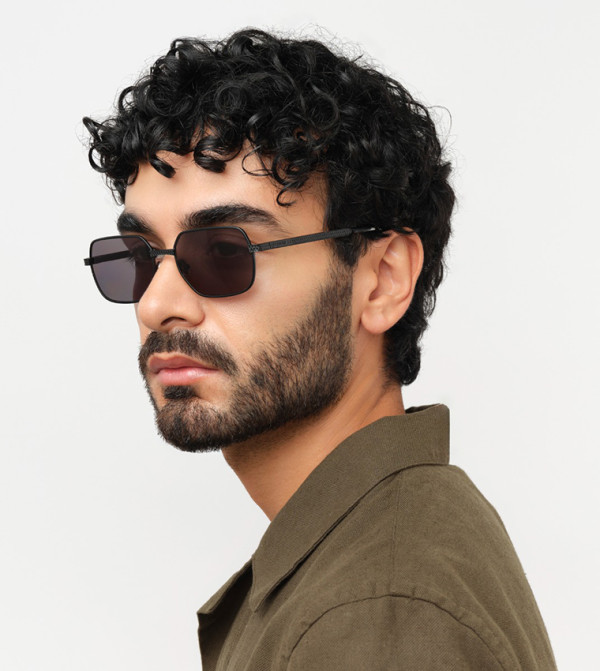 30 سندايز 30 سندايز - أسود Square Sunglasses