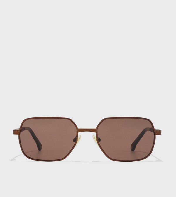 30Sundays 30Sundays - Brown Square Sunglasses