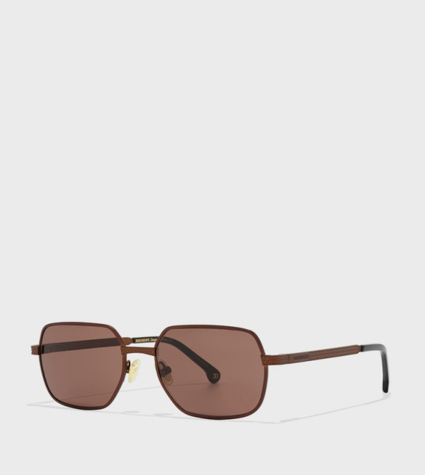 30Sundays 30Sundays - Brown Square Sunglasses