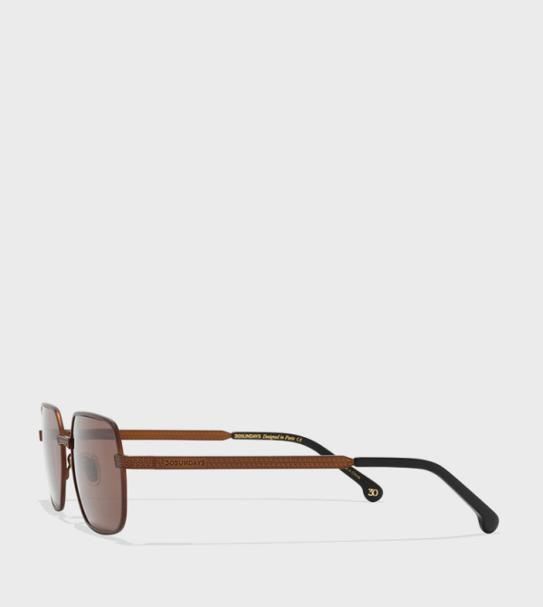 30Sundays 30Sundays - Brown Square Sunglasses